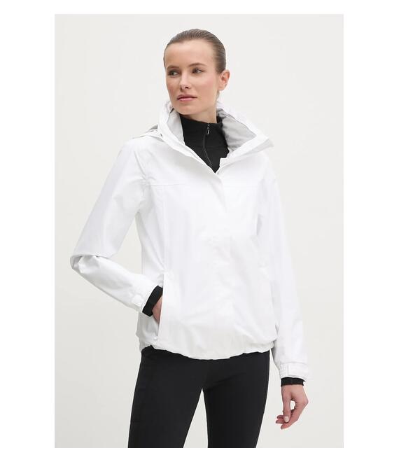 Αδιάβροχο μπουφάν Helly Hansen Aden γυναικείο, χρώμα: άσπρο, 62650