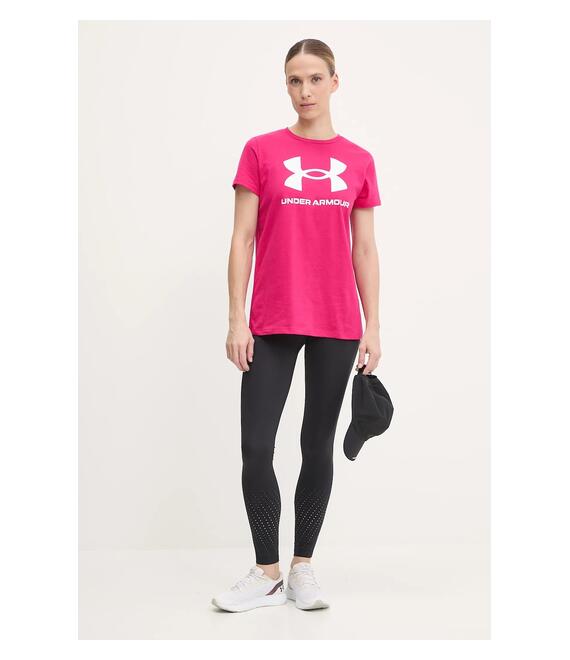 Μπλουζάκι Under Armour χρώμα: μπορντό