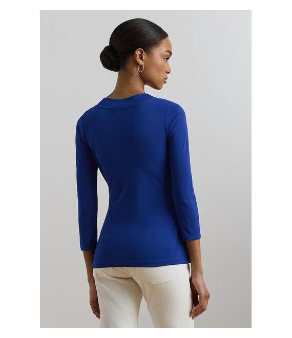 Μπλουζάκι Lauren Ralph Lauren χρώμα: πορτοκαλί, 200889081