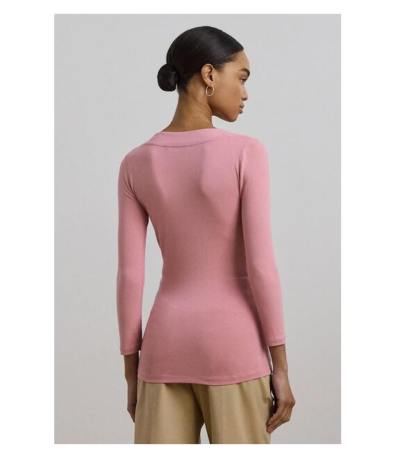 Μακρυμάνικο Lauren Ralph Lauren χρώμα: μπλε, 200824366