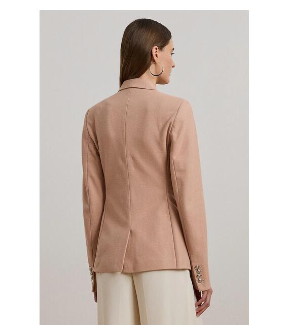Σακάκι Lauren Ralph Lauren χρώμα: μπεζ, 200797305
