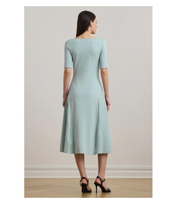 Φόρεμα Lauren Ralph Lauren χρώμα: μπλε, 250863913