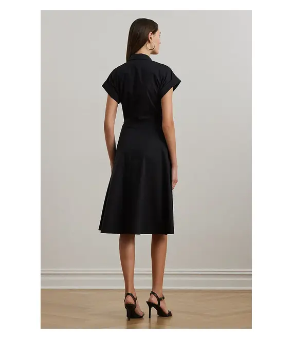 Φόρεμα Lauren Ralph Lauren χρώμα: ναυτικό μπλε, 250903193