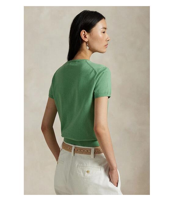 Μπλουζάκι Polo Ralph Lauren χρώμα: μπεζ, 211891673