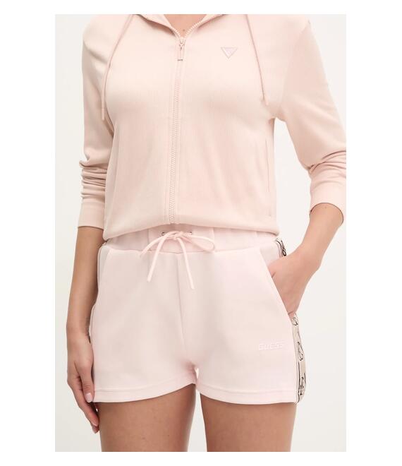 Σορτς Guess χρώμα: ροζ