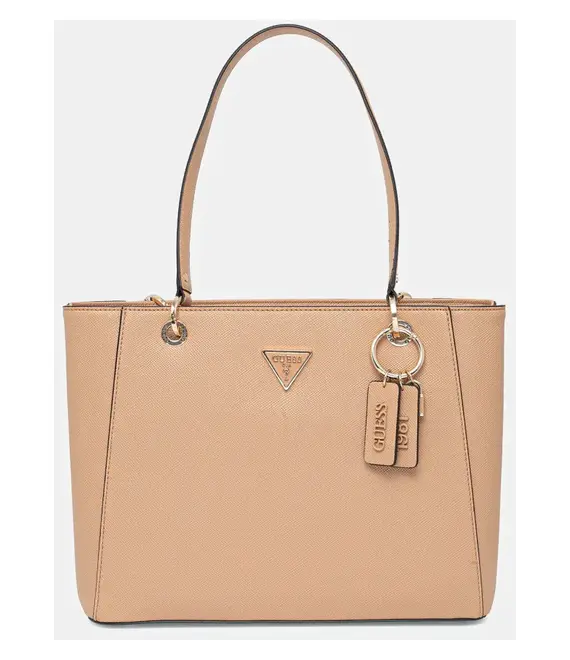 Τσάντα Guess χρώμα: μπεζ