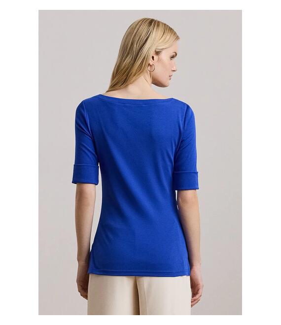 Μπλουζάκι Lauren Ralph Lauren χρώμα: μπλε, 200654963