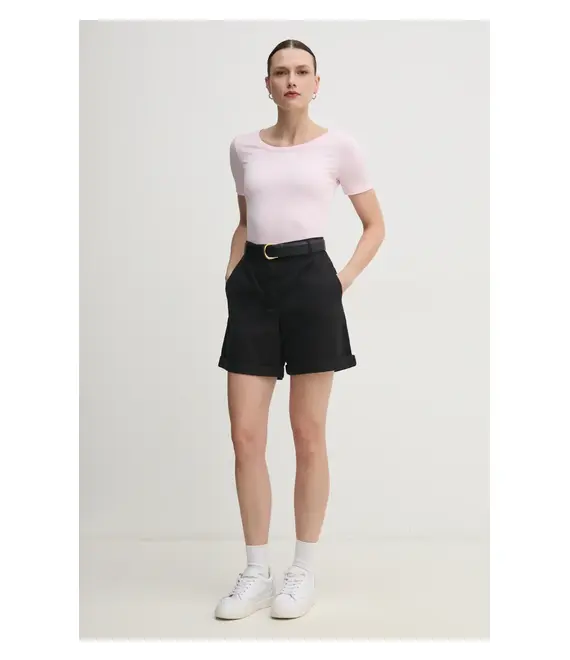 Μπλουζάκι Tommy Hilfiger χρώμα: ροζ