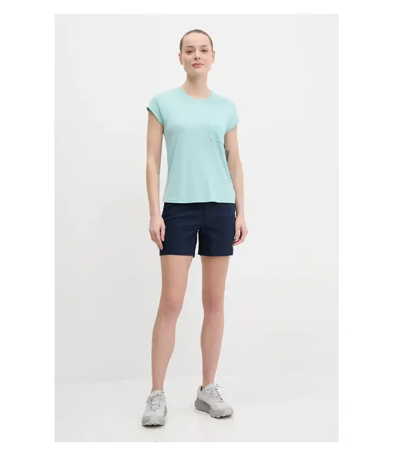 Αθλητικό μπλουζάκι Columbia Boundless Trek χρώμα: μαύρο, 2033481