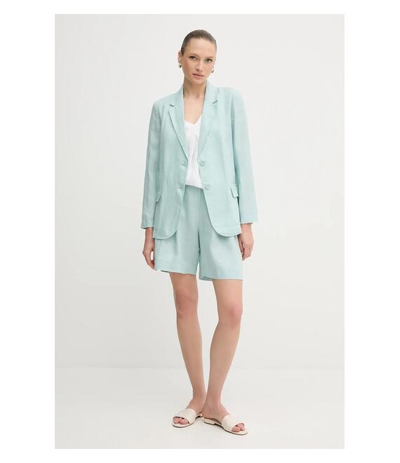 Λευκή μπλούζα United Colors of Benetton χρώμα: άσπρο, 5BMLDQ06W