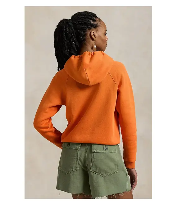 Μπλούζα Polo Ralph Lauren χρώμα: κόκκινο, με κουκούλα, 211943007