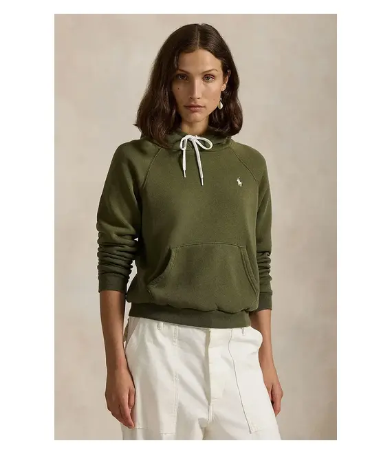 Μπλούζα Polo Ralph Lauren χρώμα: κόκκινο, με κουκούλα, 211943007