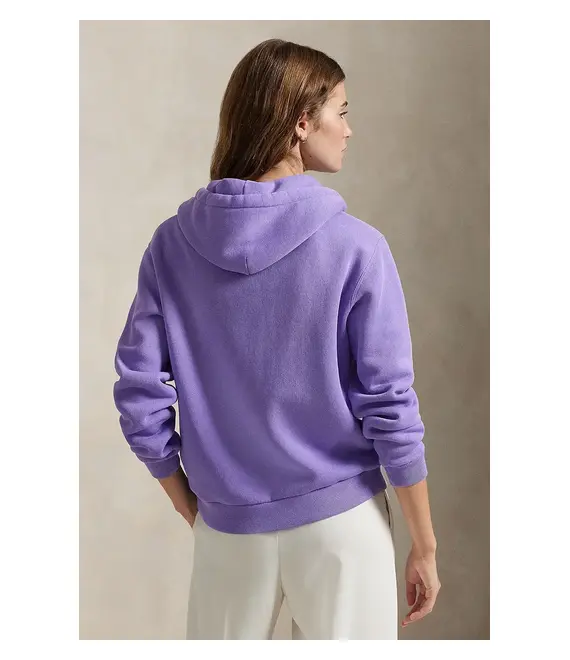 Μπλούζα Polo Ralph Lauren χρώμα: μπλε, με κουκούλα, 211943008