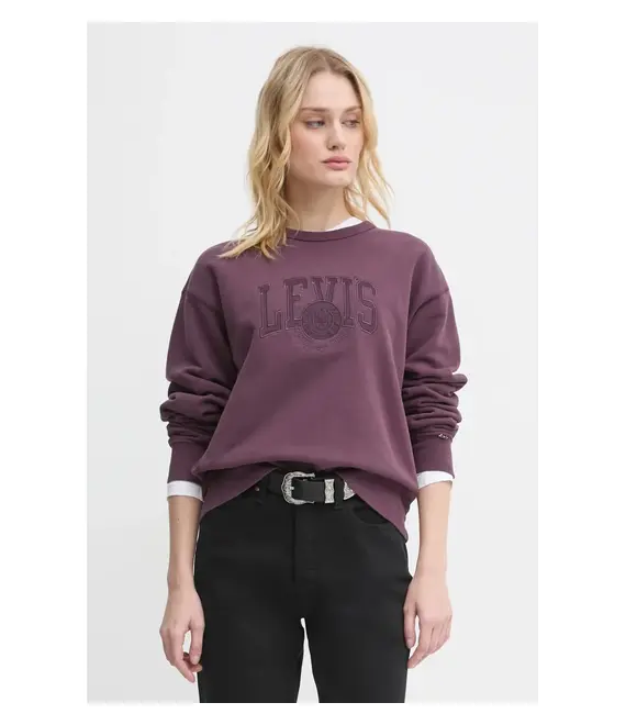 Μπλούζα Levi's χρώμα: μοβ