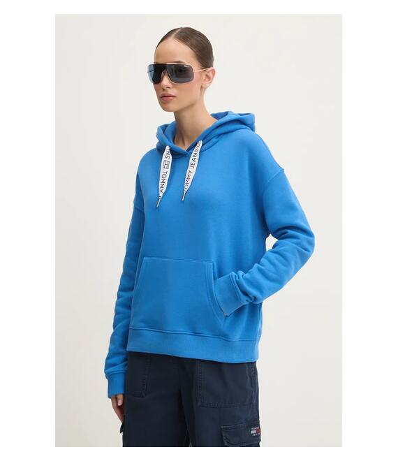 Μπλούζα Tommy Jeans με κουκούλα, DW0DW17794