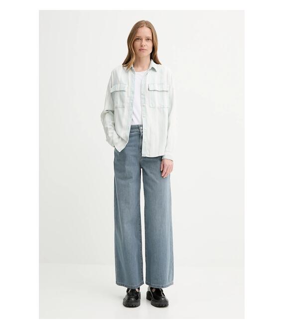 Πουκάμισο Levi's χρώμα: μπλε