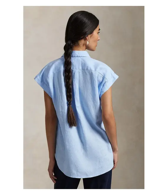 Λευκή μπλούζα Polo Ralph Lauren χρώμα: άσπρο, 211935131