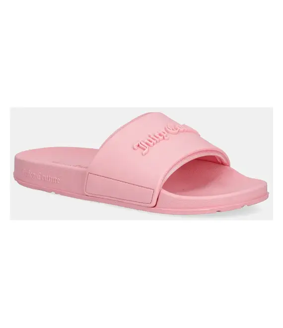 Παντόφλες Juicy Couture BREANNA χρώμα: ροζ, JCAY121047
