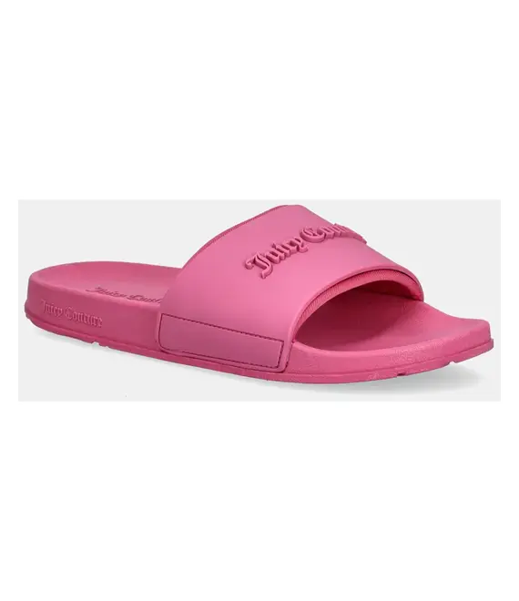 Παντόφλες Juicy Couture BREANNA χρώμα: ροζ, JCAY121047