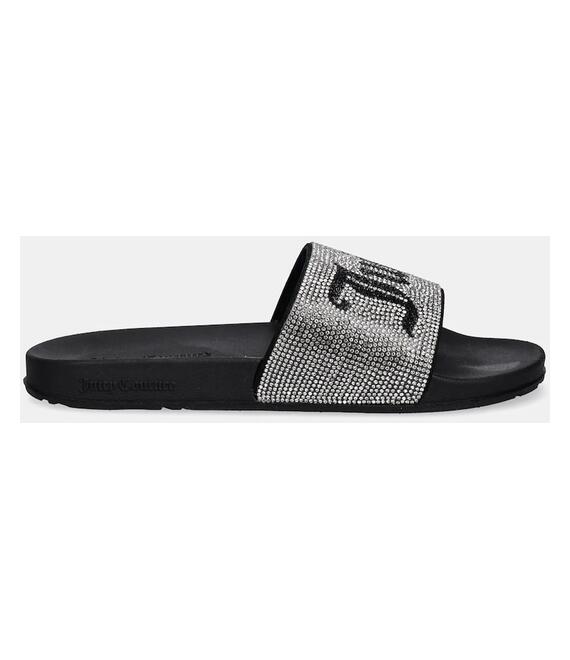 Παντόφλες Juicy Couture DONNA DIAMANTE χρώμα: μπεζ, JCFYL222054