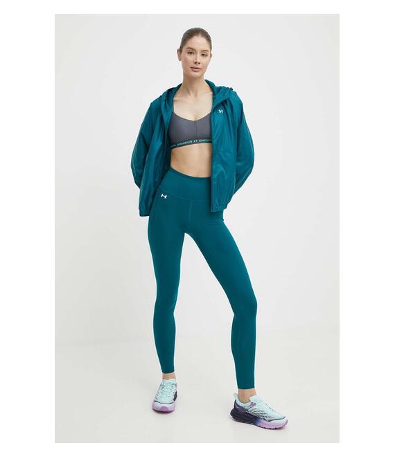 Αντιανεμικό Under Armour Rival χρώμα: πράσινο