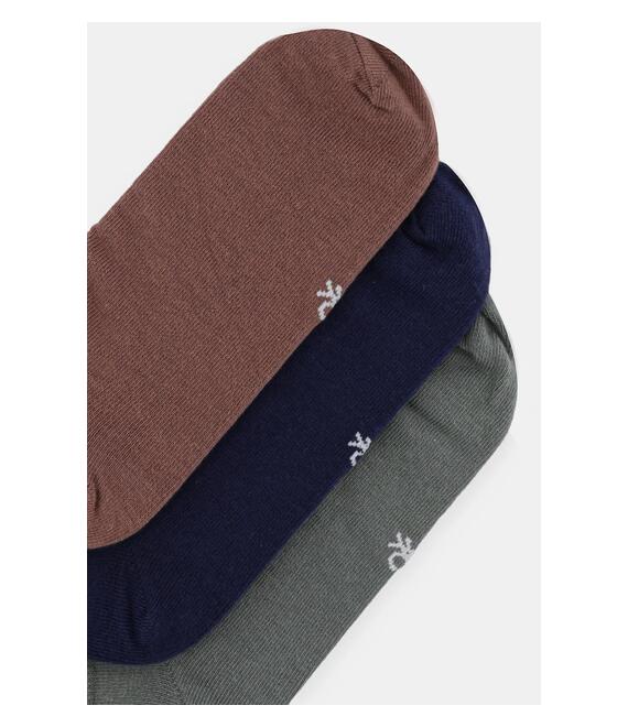 Κάλτσες United Colors of Benetton 3-pack χρώμα: πολύχρωμο, 6GRD2701L