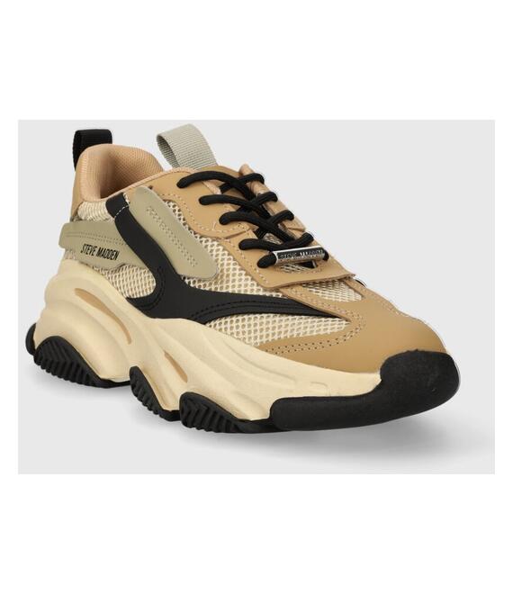 Αθλητικά Steve Madden Possession-E χρώμα: μπεζ, SM19000033