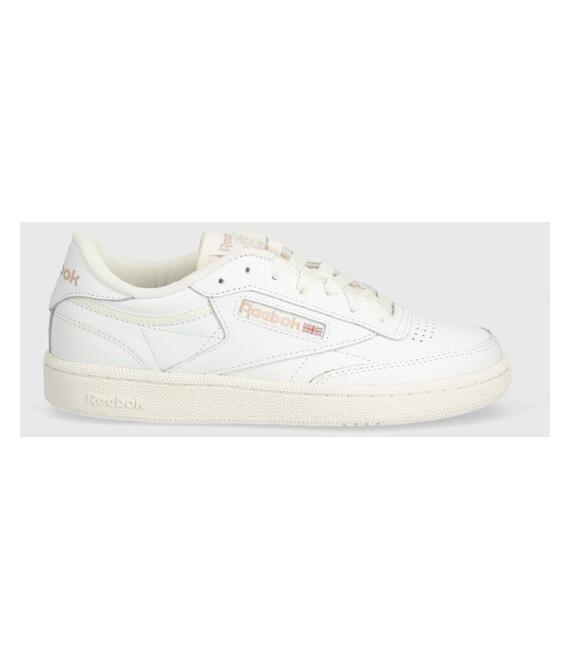 Δερμάτινα αθλητικά παπούτσια Reebok Classic Club C 85 CLUB C 85 χρώμα: άσπρο, 100074234 100074234
