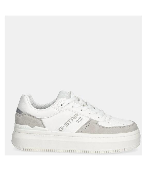 Αθλητικά G-Star Raw EVE BSC LEA W χρώμα: άσπρο, 2411076501.WHT.SLVR
