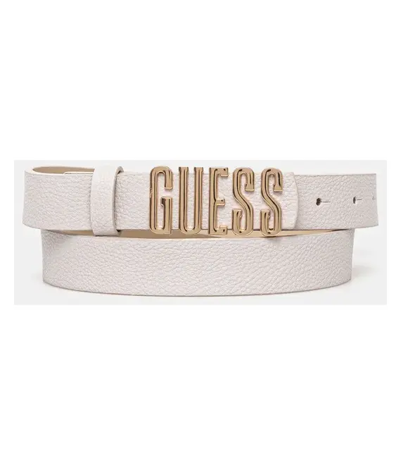 Ζώνη Guess MERDIAN χρώμα: μπεζ, BW9114 P4225