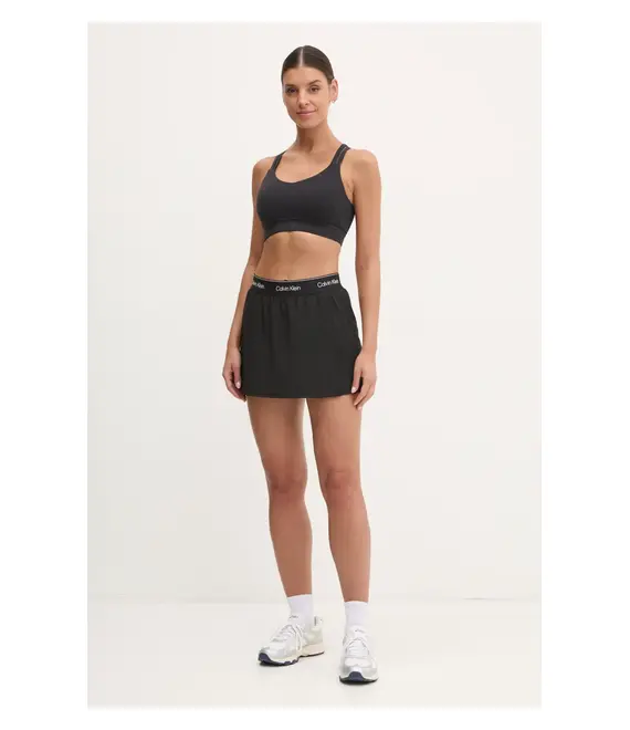 Αθλητική φούστα Calvin Klein Performance χρώμα: μαύρο