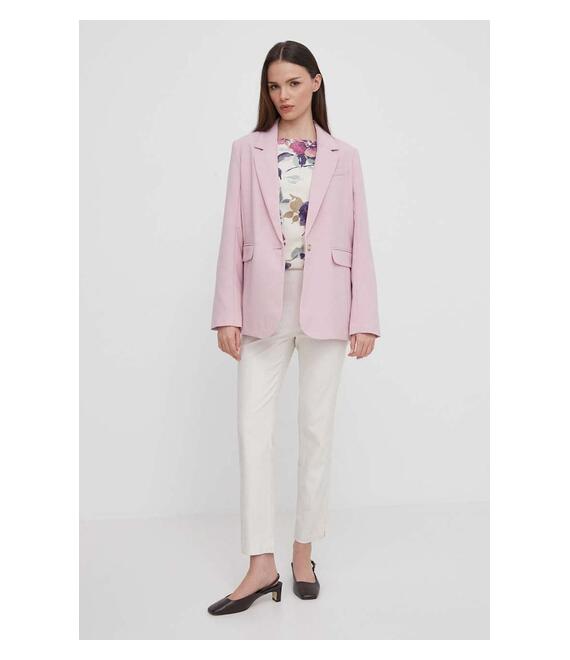 Παντελόνι Lauren Ralph Lauren χρώμα: μπεζ