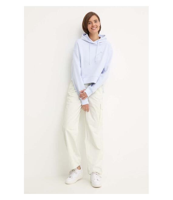 Βαμβακερό παντελόνι Calvin Klein Jeans χρώμα: άσπρο, J20J223116