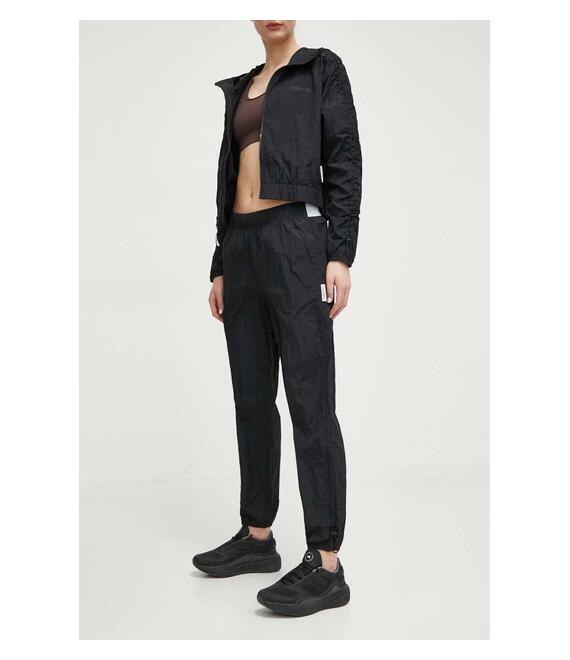 Παντελόνι προπόνησης Calvin Klein Performance χρώμα: μαύρο