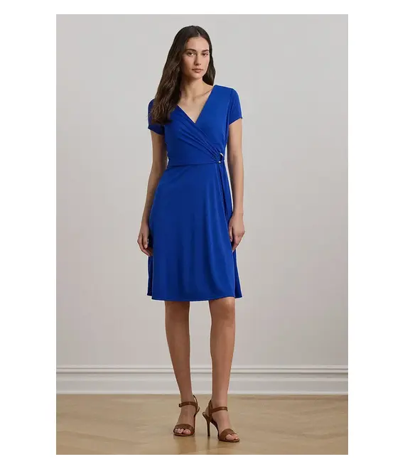 Φόρεμα Lauren Ralph Lauren χρώμα: μπλε