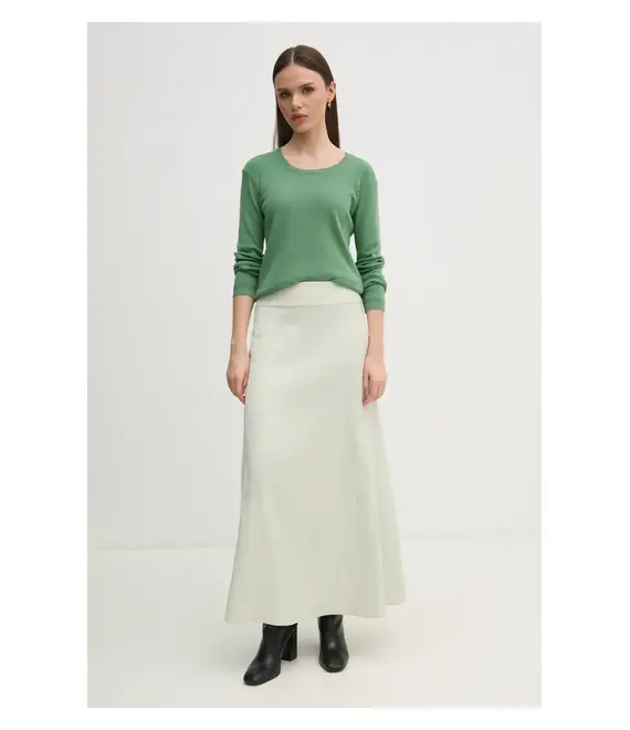 Βαμβακερό πουλόβερ United Colors of Benetton χρώμα: γκρι, 1091D1M08