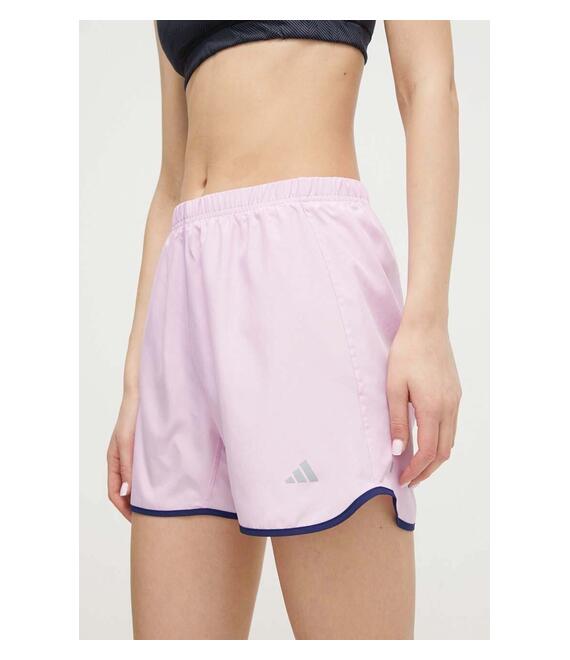 Σορτς τρεξίματος adidas Performance Run It Run It χρώμα: ροζ IN0122