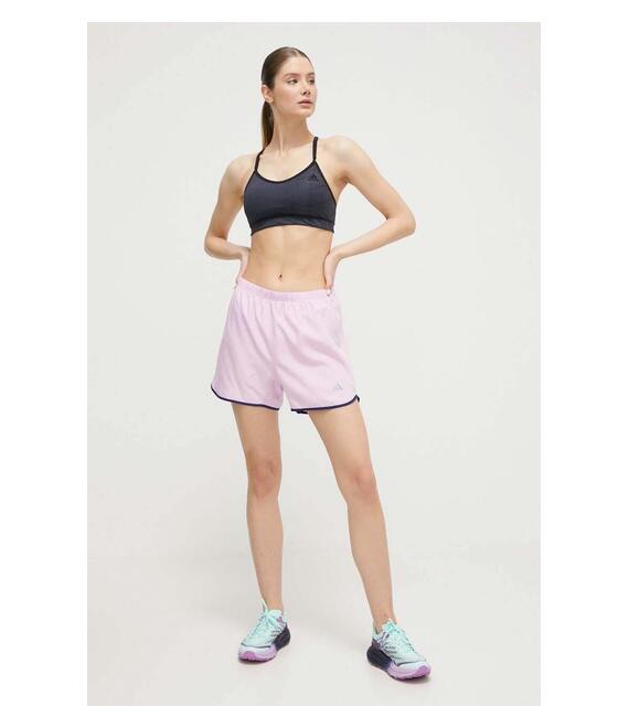 Σορτς τρεξίματος adidas Performance Run It Run It χρώμα: ροζ IN0122