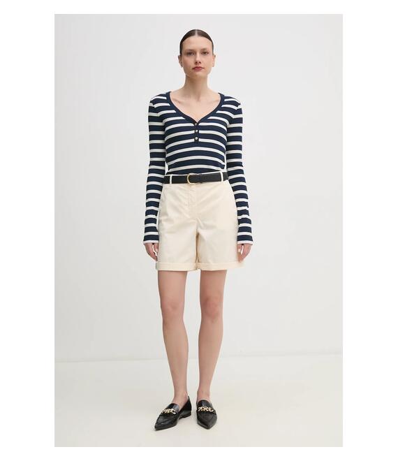 Σορτς Tommy Hilfiger χρώμα: μπεζ