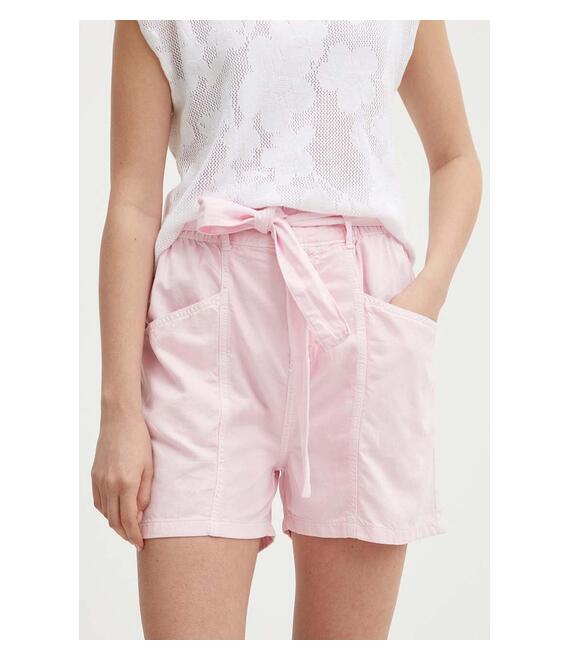 Σορτς Pepe Jeans VALLE VALLE χρώμα: ροζ, PL801097 PL801097