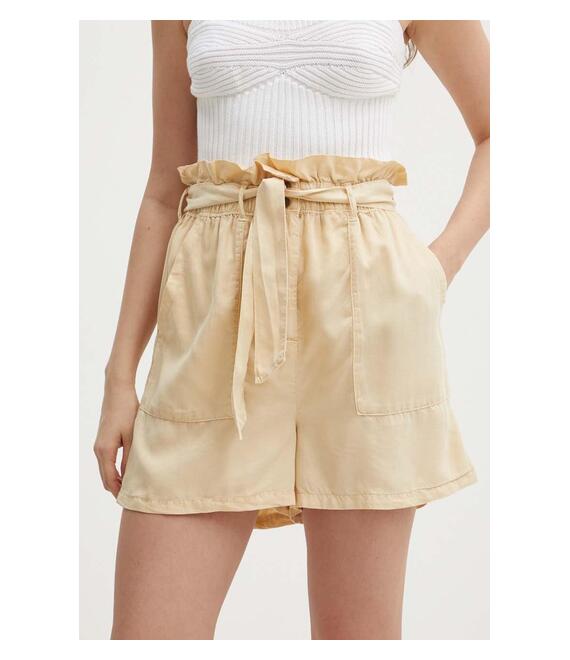 Σορτς Pepe Jeans ESTRELLA ESTRELLA χρώμα: μπεζ, PL801102 PL801102