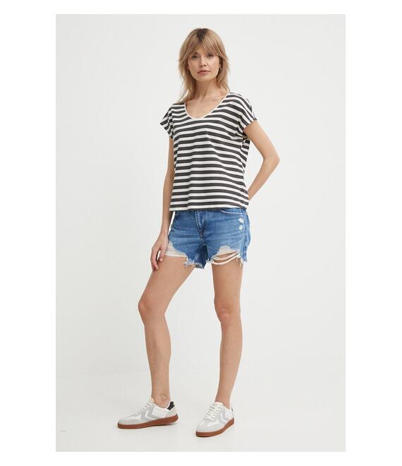 Τζιν σορτς Pepe Jeans RELAXED SHORT MW RELAXED SHORT MW PL801110RH4 PL801110RH4