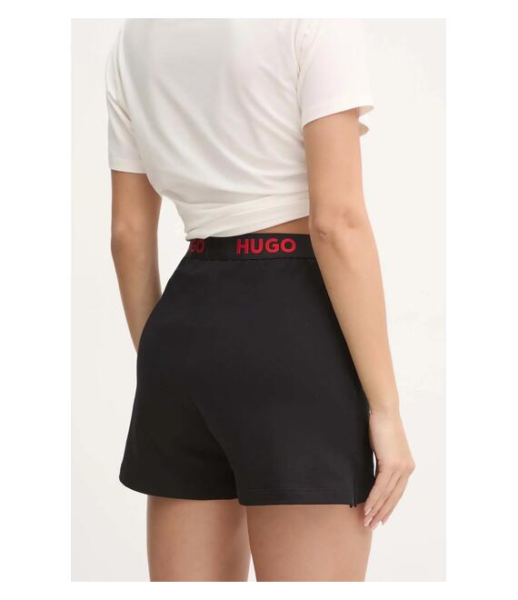 Σορτς lounge HUGO χρώμα: μαύρο