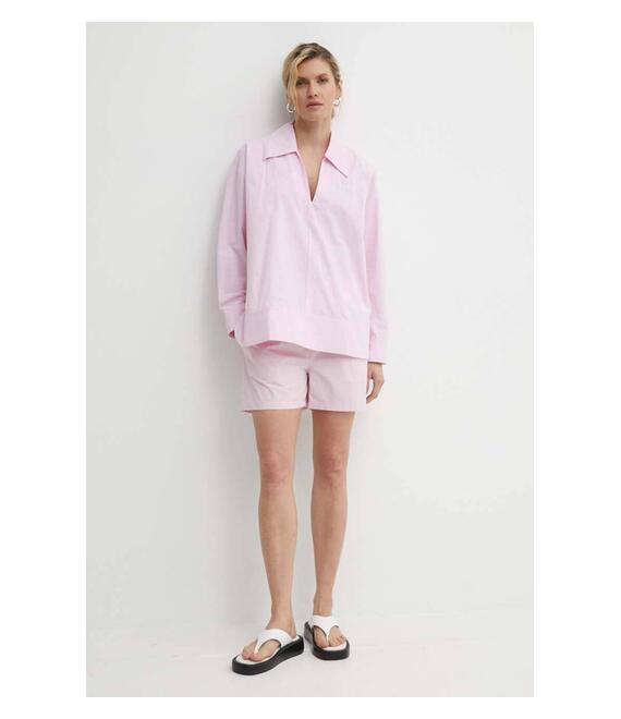 Βαμβακερό σορτσάκι Résumé AllanRS Shorts χρώμα: ροζ, 20180951