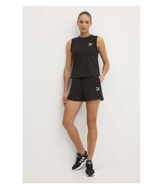 Σορτς Puma χρώμα: μαύρο, 624254