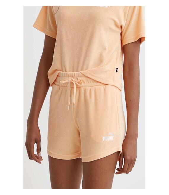 Σορτς Puma χρώμα: πορτοκαλί, 677946