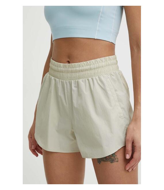 Σορτς προπόνησης Under Armour Flex χρώμα: μπεζ