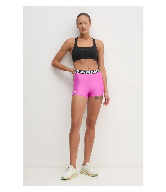 Σορτς προπόνησης Under Armour Authentics χρώμα: μοβ