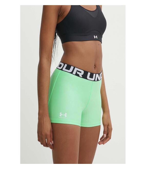 Σορτς προπόνησης Under Armour Authentics χρώμα: πράσινο