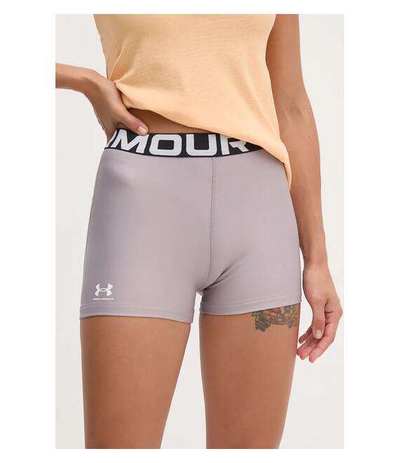 Σορτς προπόνησης Under Armour Authentics χρώμα: γκρι